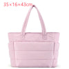 Women's Cotton Handbag Large Zipper Travel Essential