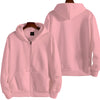 Solid Color British Loose Sports American Zipper Jacket Men