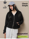American High Street Design Sense Hooded Fleece Lined Sweater