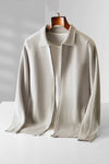Men's Autumn And Winter Wool Knit Cardigan Loose Outer Wear