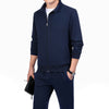 Spring And Autumn Plus Size Sports Casual Fashion Stand Collar Cardigan 2-piece Set