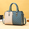 Simple Large Capacity Women's Contrast Color Ins Fashion Korean Style Shoulder Women's Crossbody Handbag
