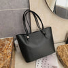 Large Volume Texture Western Style Tote Bag Female