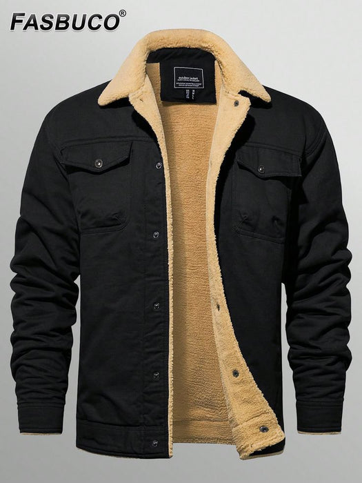 Sports Winter Jacket Sherpa Fleece Polar Fleece Coat Varsity Jacket Custom Oversize Big Size Jacket Men and Women