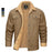 Faux Fur Bomber Jacket for Men