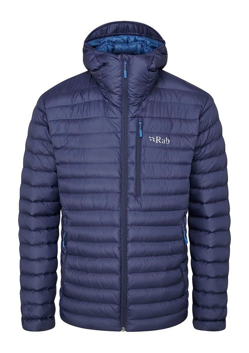 Men's Lightweight Water-Resistant Packable Hooded Puffer Jacket