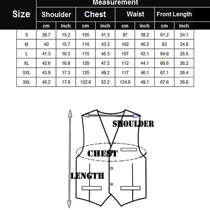 Men’s Black Leather Motorcycle Vest with Utility Pockets, Biker Leather Vest with Zipper and Flap Pockets