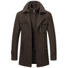 Cold-resistant plus cotton woolen men's jacket