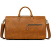 Retro Crazy Horse Leather Travel Bag Large Capacity