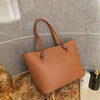 Large Volume Texture Western Style Tote Bag Female