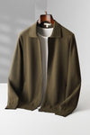 Men's Autumn And Winter Wool Knit Cardigan Loose Outer Wear